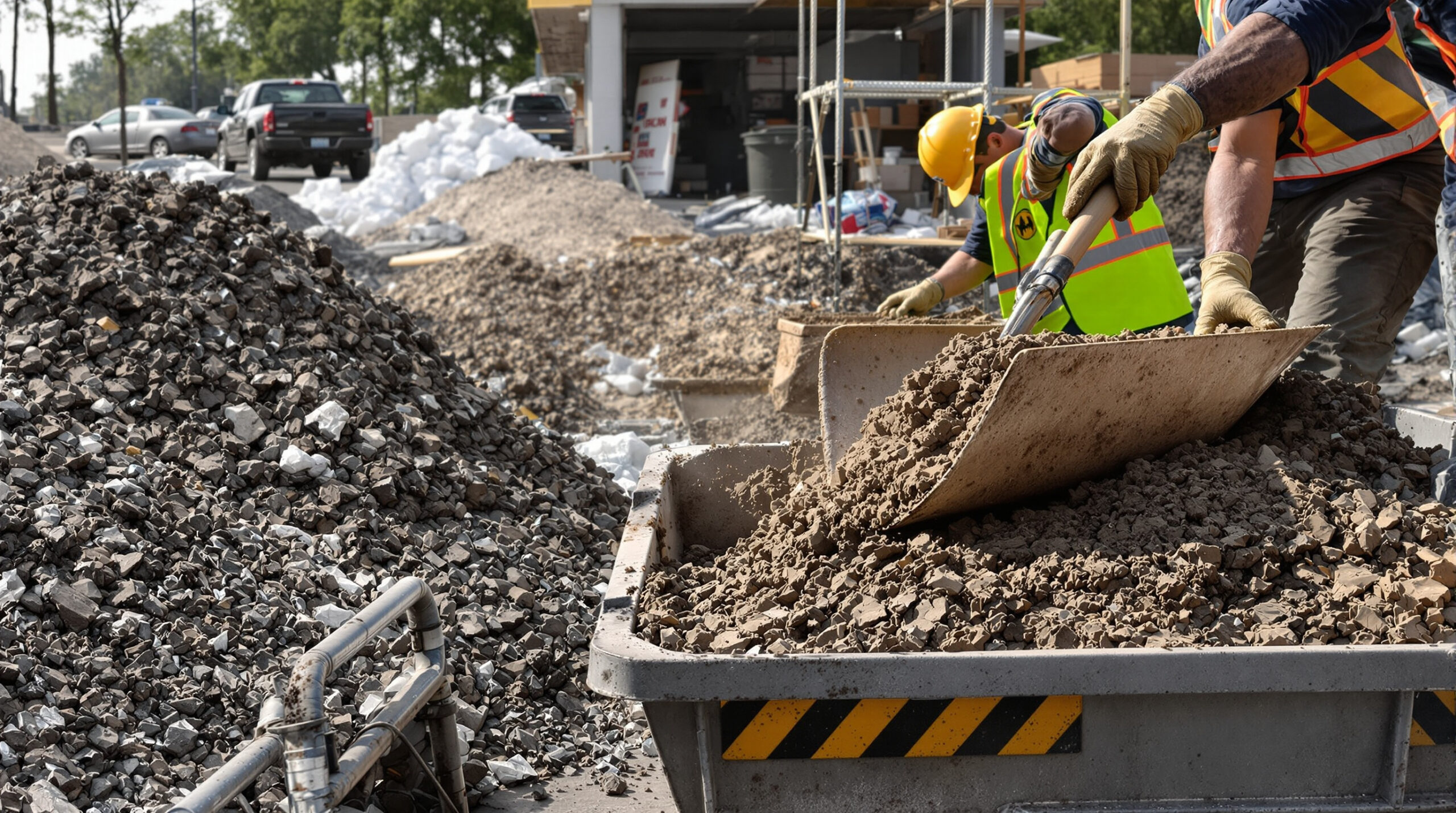 Ou jeter la terre des travaux : solutions pratiques et conseils