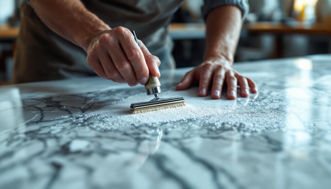 Prix d’une cristallisation de marbre : découvrez les tarifs et options
