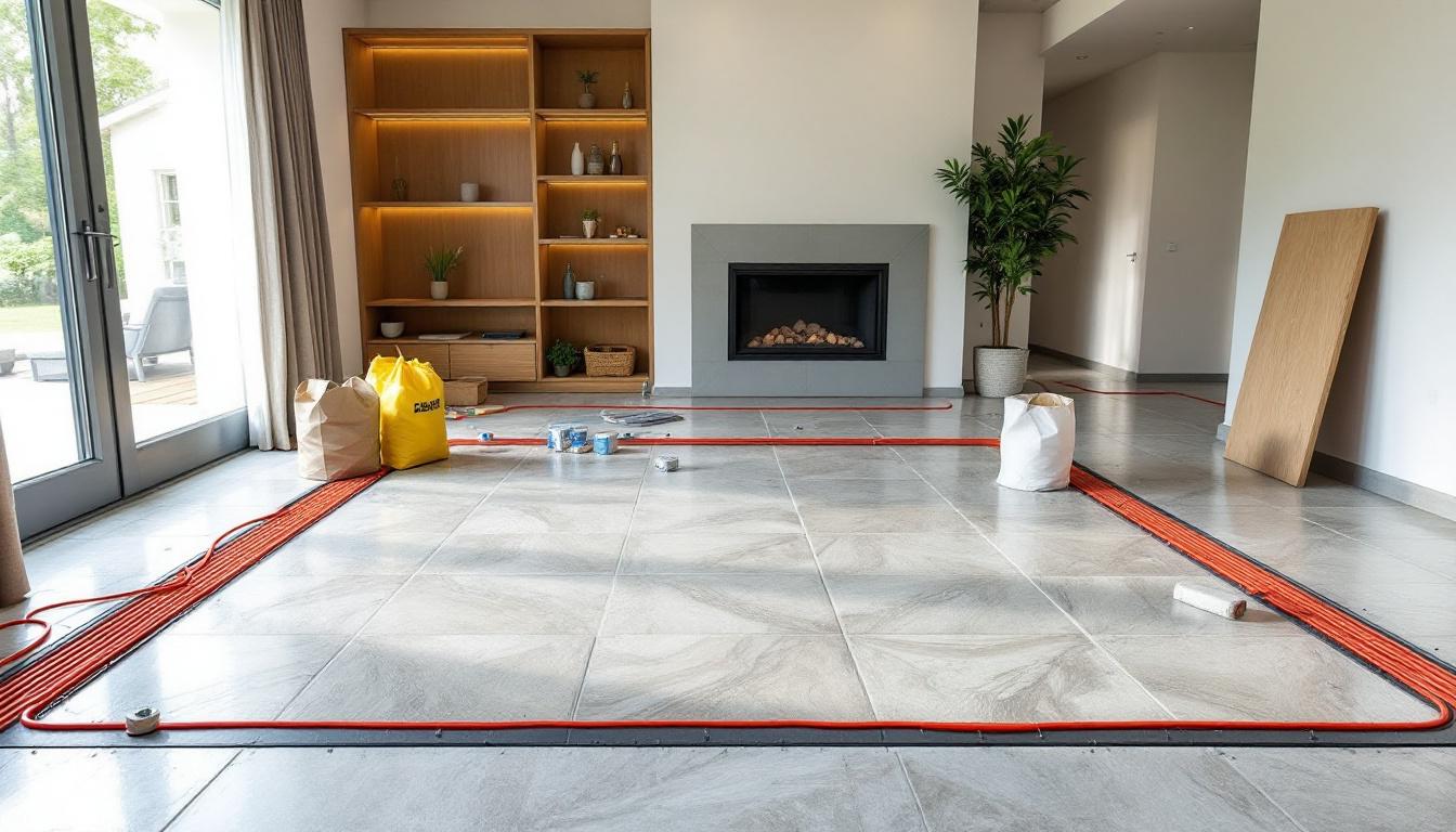 Coût chauffage électrique au sol : comparez les prix et économisez