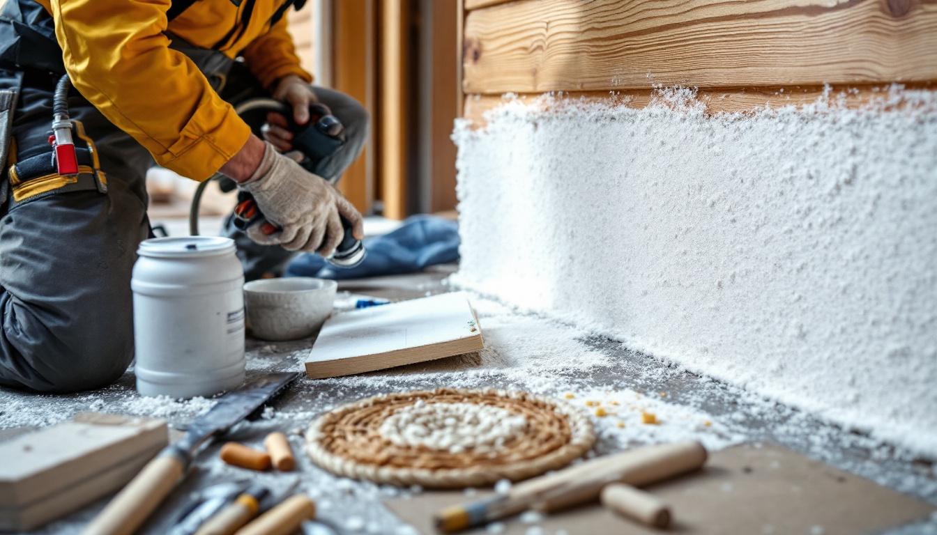 Mousse polyuréthane projetée prix au m² : estimation et conseils d'experts