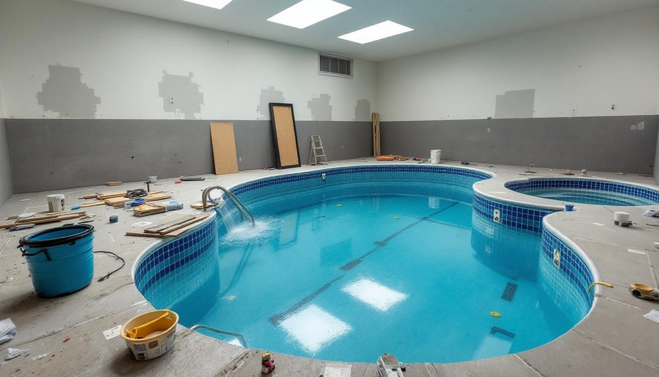 Piscine intérieure prix : évaluez les coûts et options disponibles