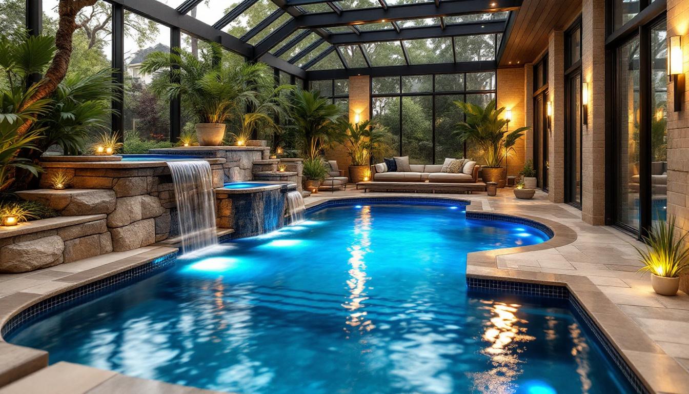 Piscine intérieure prix : évaluez les coûts et options disponibles