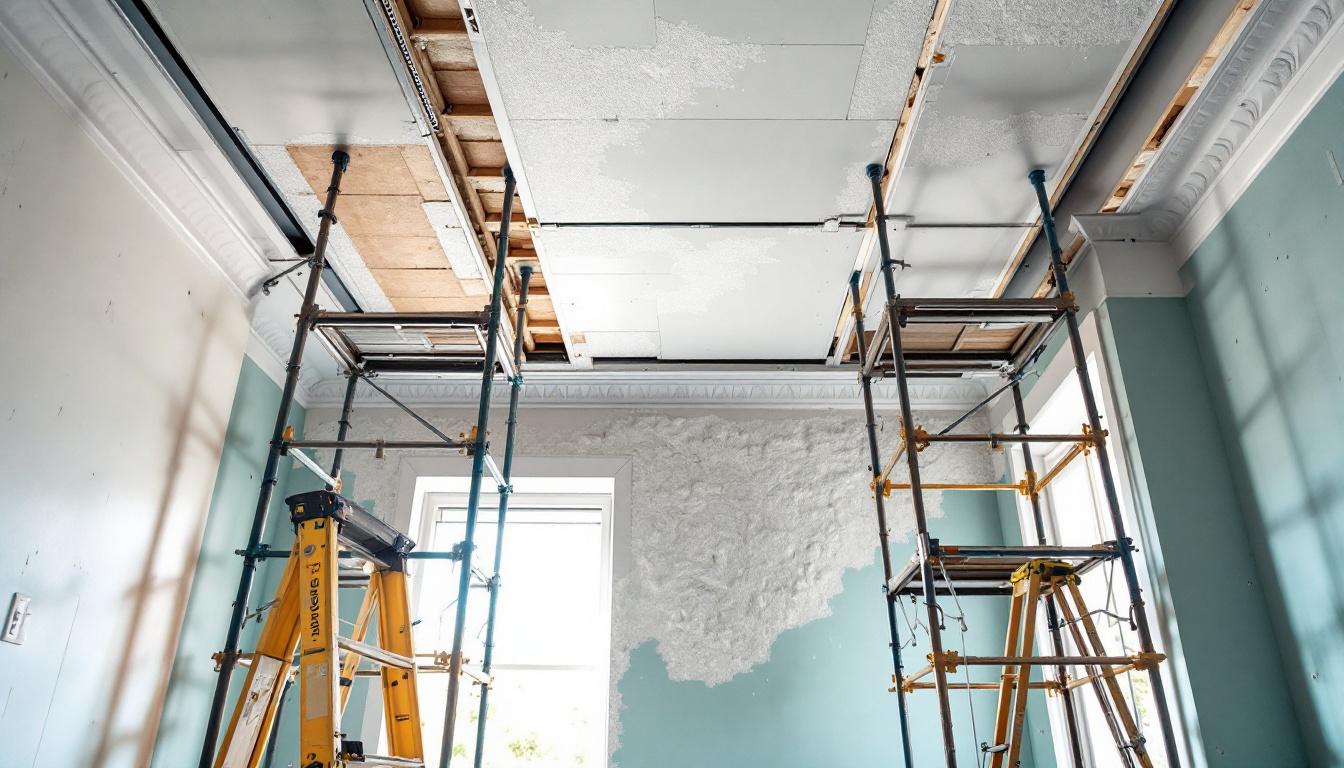 Prix pour refaire un plafond en placo : évaluez votre budget rénovation
