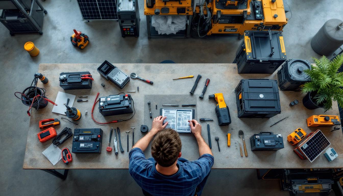 Quelle batterie pour panneau solaire 6000 W : guide d'achat et conseils